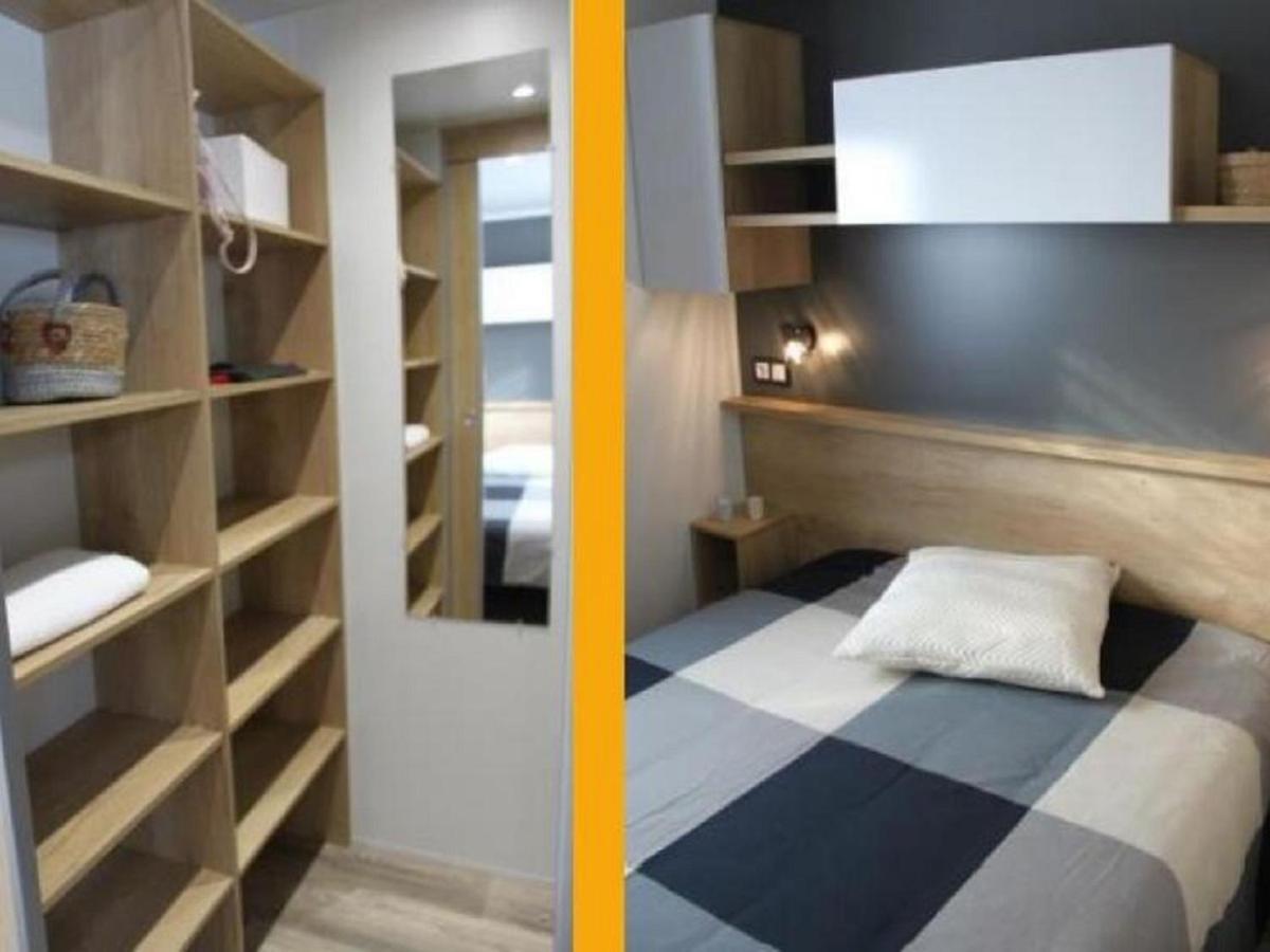 סן-ז'וליין-אן-בורן Escape Mobilhome Aux Dunes De Contis מראה חיצוני תמונה